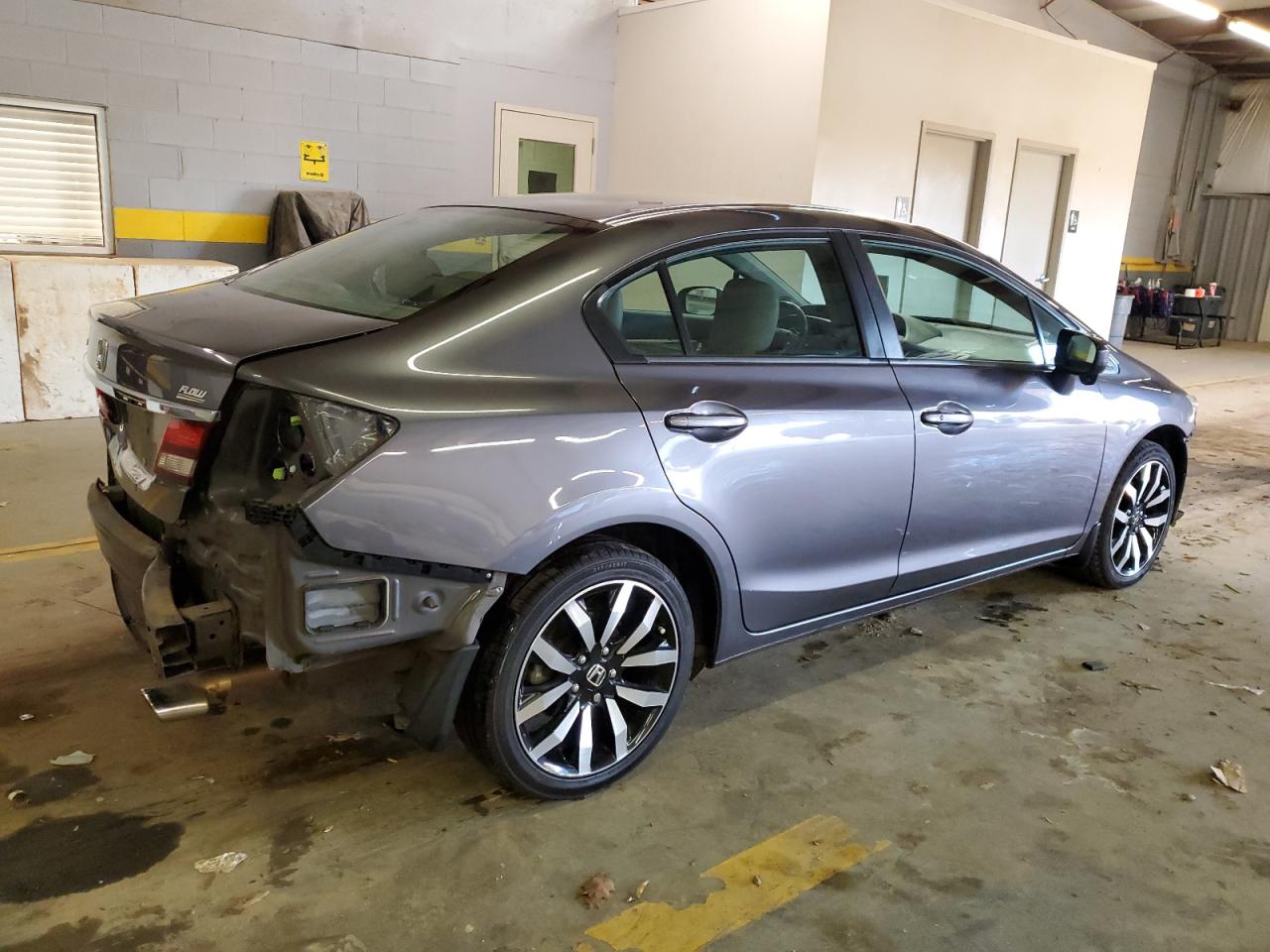Image 3 of 2014 HONDA CIVIC EXL 2014 with VIN 2HGFB2F96EH520875
