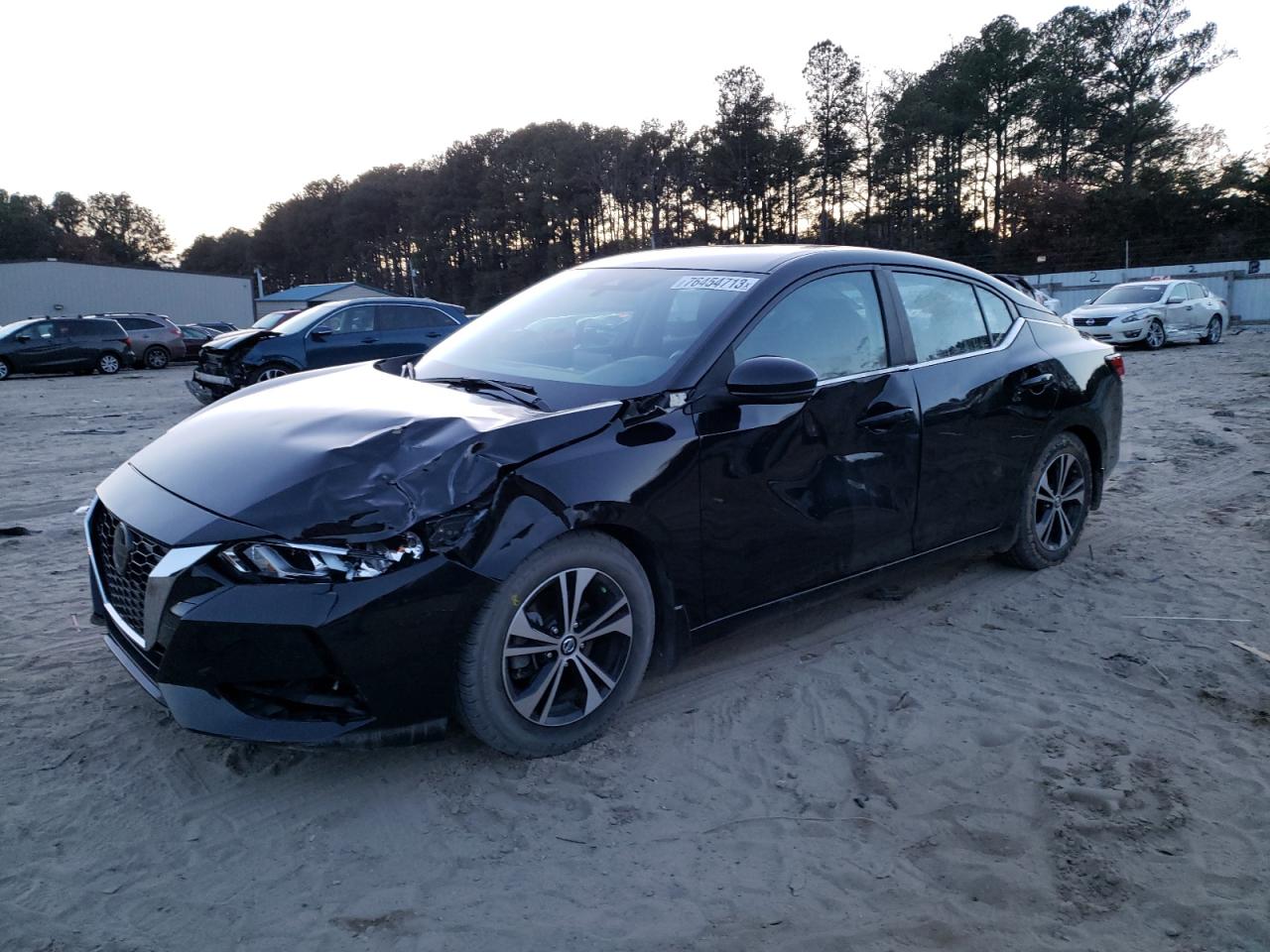 Image 1 of 2020 NISSAN SENTRA SV 2020 with VIN 3N1AB8CV5LY217416