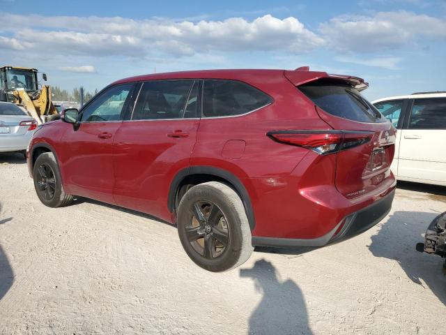 Image 2 of 2021 TOYOTA HIGHLANDER L 2021 with VIN 5TDZZRAH8MS087431