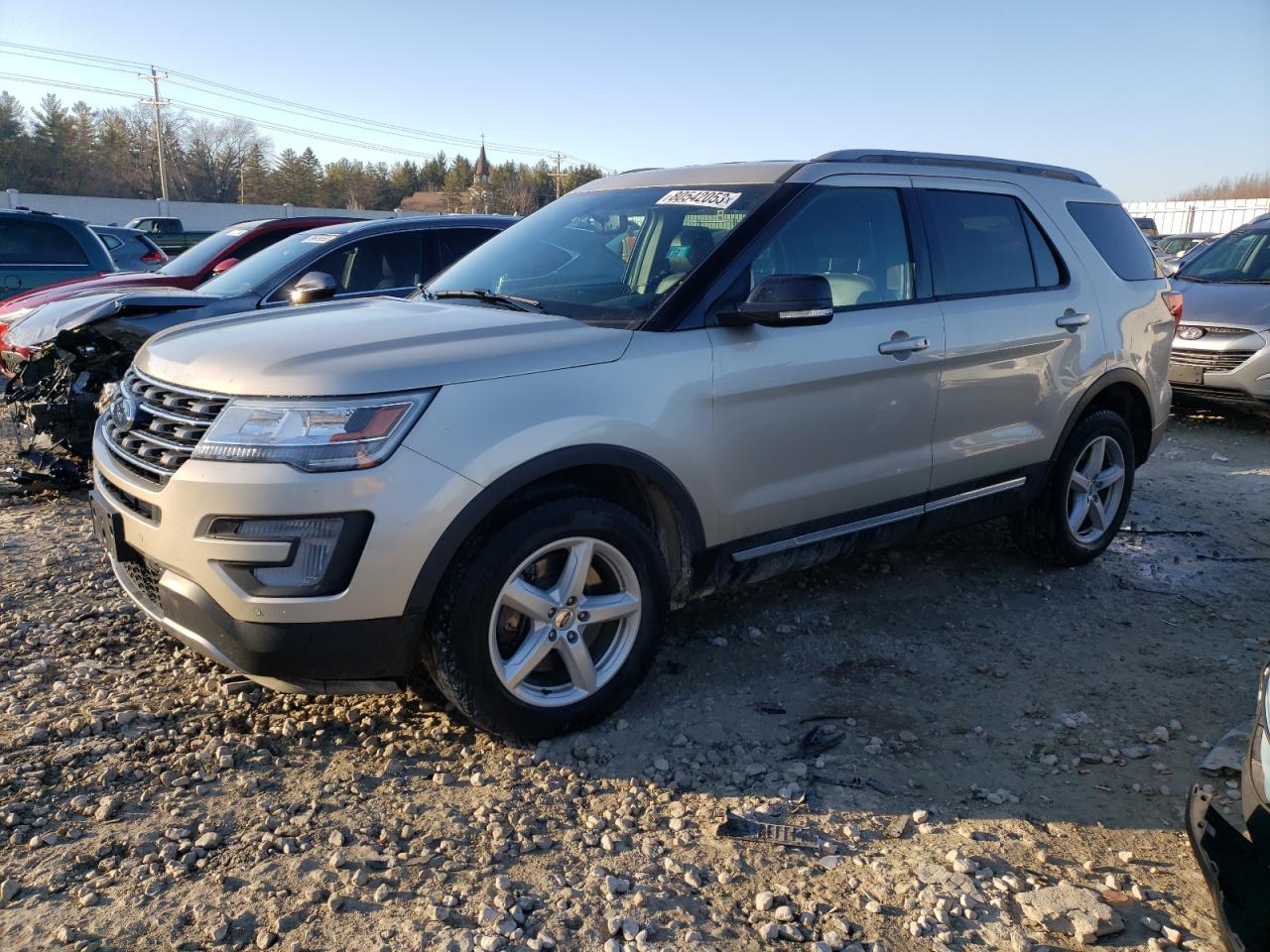 Obraz 1 z 2017 FORD EXPLORER XLT 2017 z VIN 1FM5K8D84HGE20552