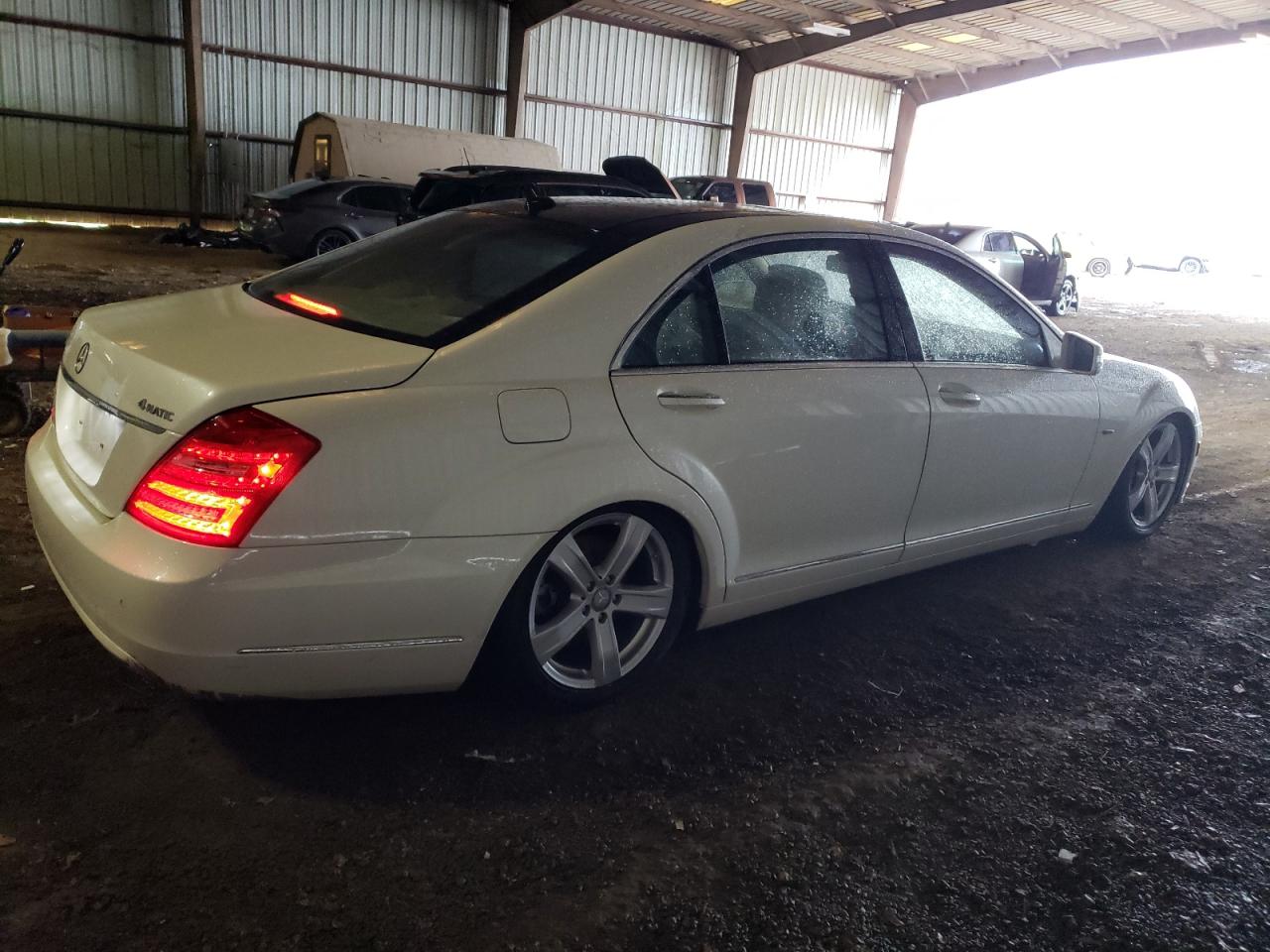 Image 3 of 2012 MERCEDES-BENZ S 550 4MATIC 2012 with VIN WDDNG9EB4CA472478