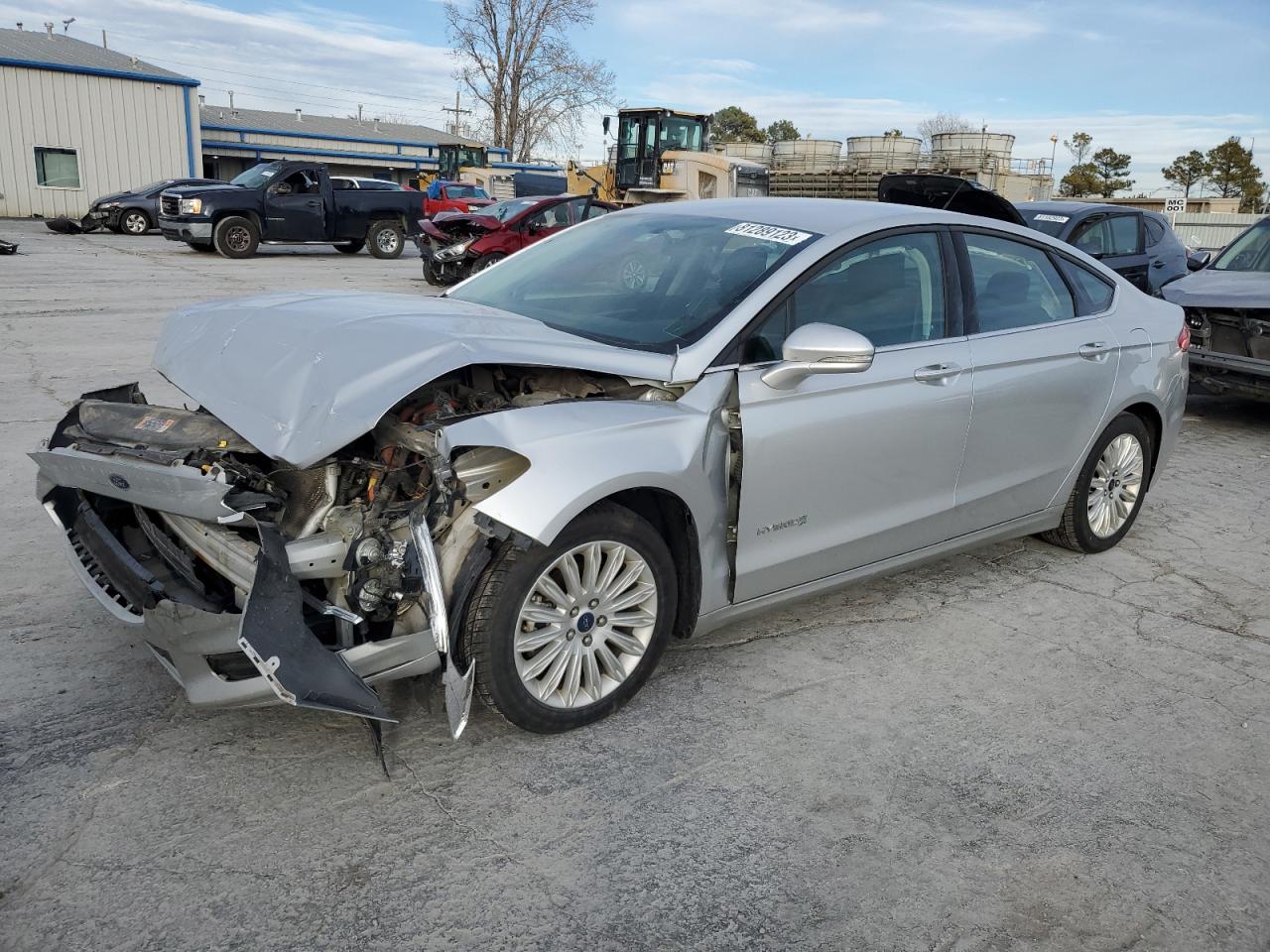 Image 1 of 2016 FORD FUSION SE HYBRID 2016 with VIN 3FA6P0LUXGR398869