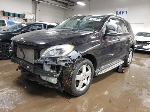 Изображение 1 2015 MERCEDES-BENZ ML 400 4MATIC 2015 с VIN 4JGDA5GB7FA595477