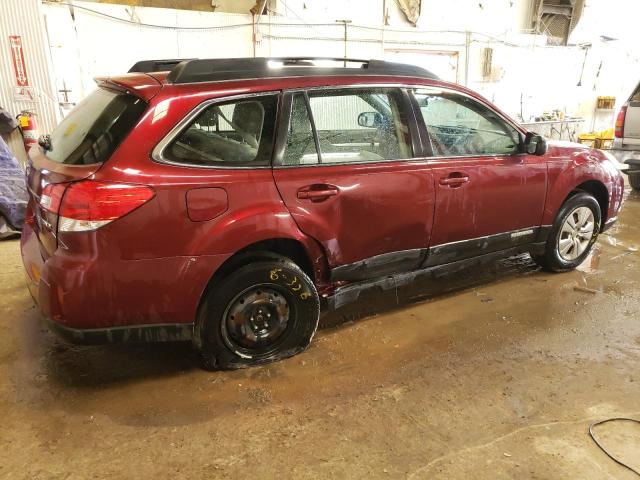 Image 3 of 2011 SUBARU OUTBACK 2.5I 2011 with VIN 4S4BRCAC3B3417344