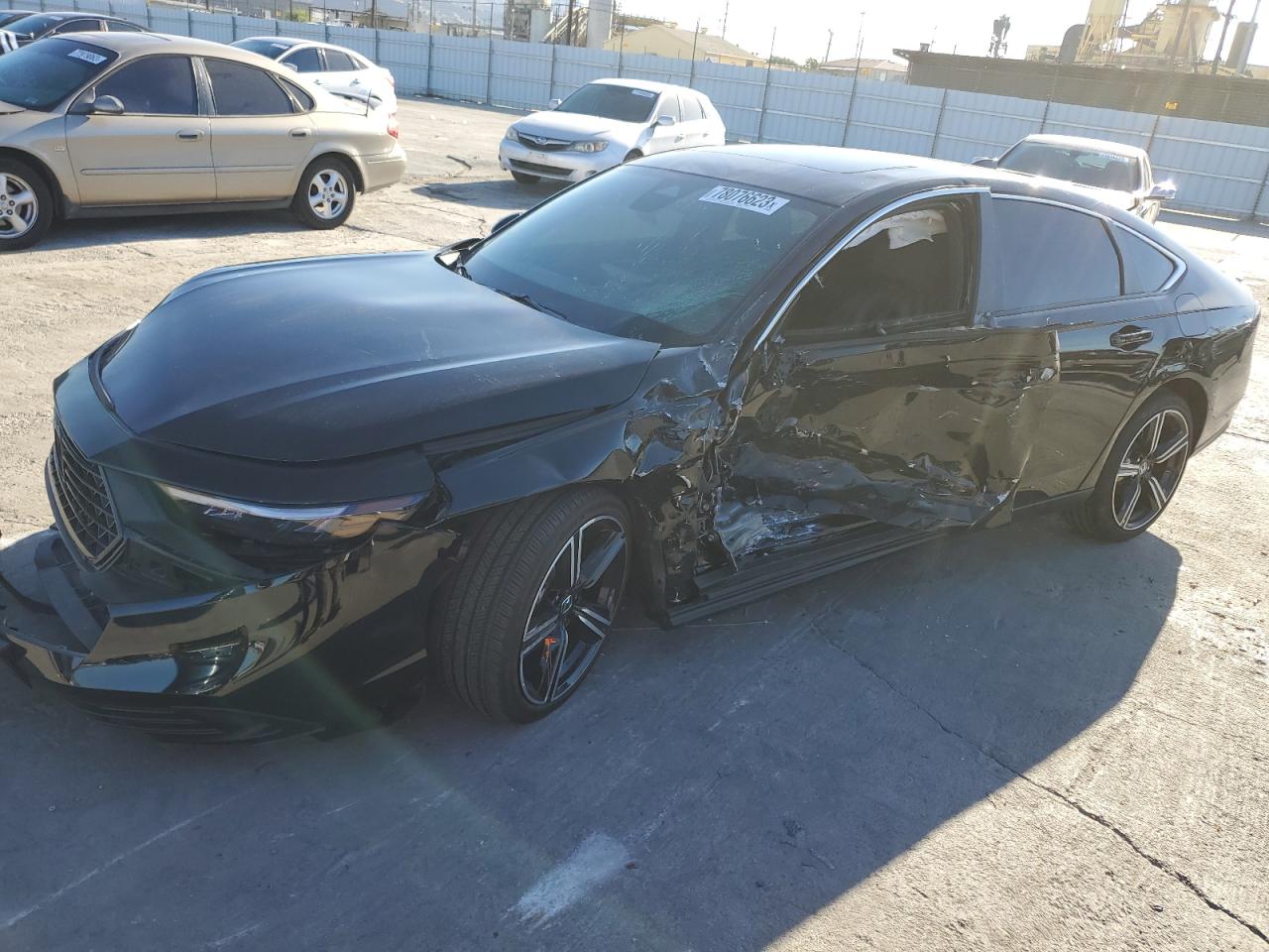 Image 1 of 2023 HONDA ACCORD HYBRID SPORT 2023 with VIN 1HGCY2F52PA040235