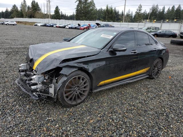 Image 1 of 2020 MERCEDES-BENZ C 43 AMG 2020 with VIN WDDWF6EB7LR558116