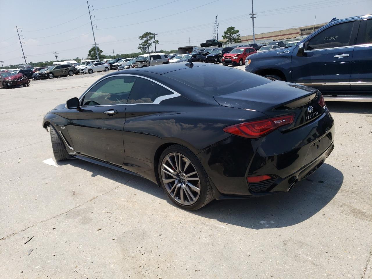 Image 2 of 2017 INFINITI Q60 RED SPORT 400 2017 with VIN JN1FV7EK9HM610954