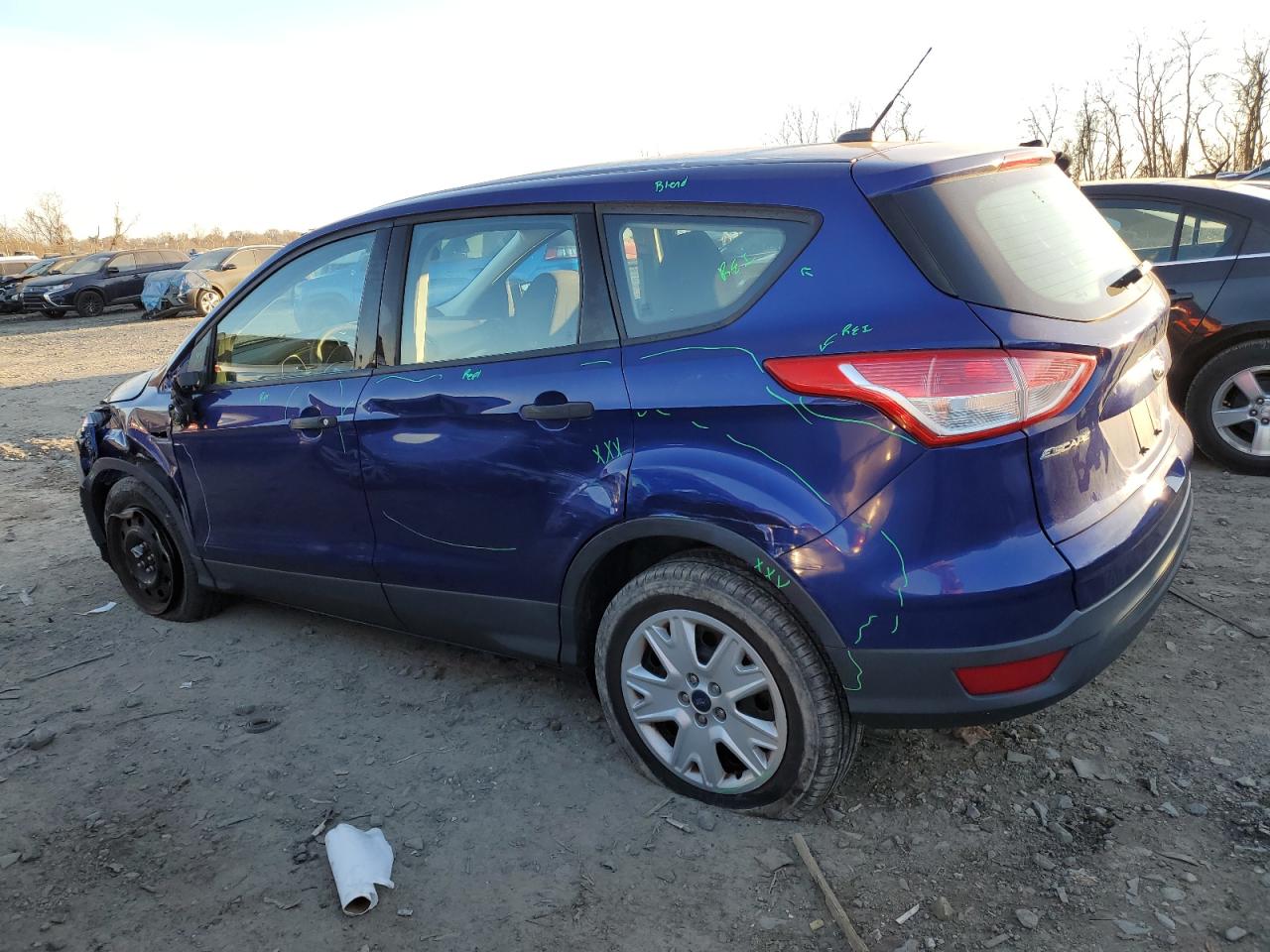 Image 2 of 2016 FORD ESCAPE S 2016 with VIN 1FMCU0F74GUB44302