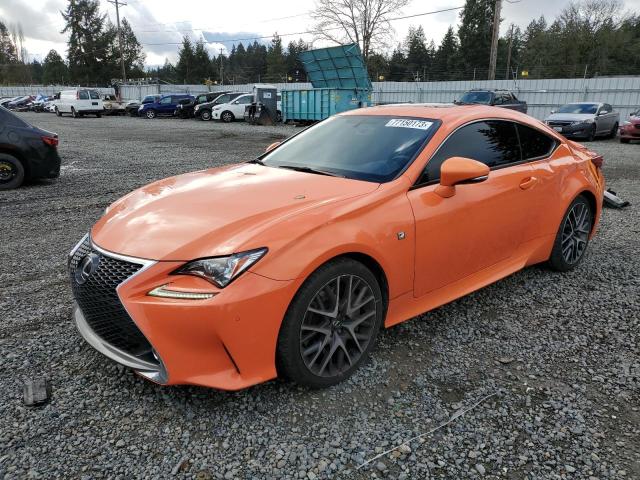 Image 1 of 2015 LEXUS RC 350 2015 with VIN JTHHE5BC3F5002828