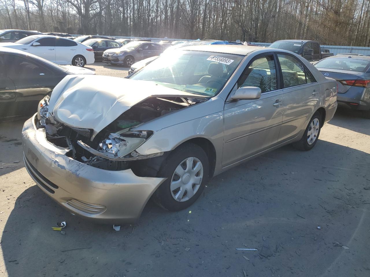 Изображение 1 2004 TOYOTA CAMRY LE 2004 с VIN 4T1BE32K64U828753