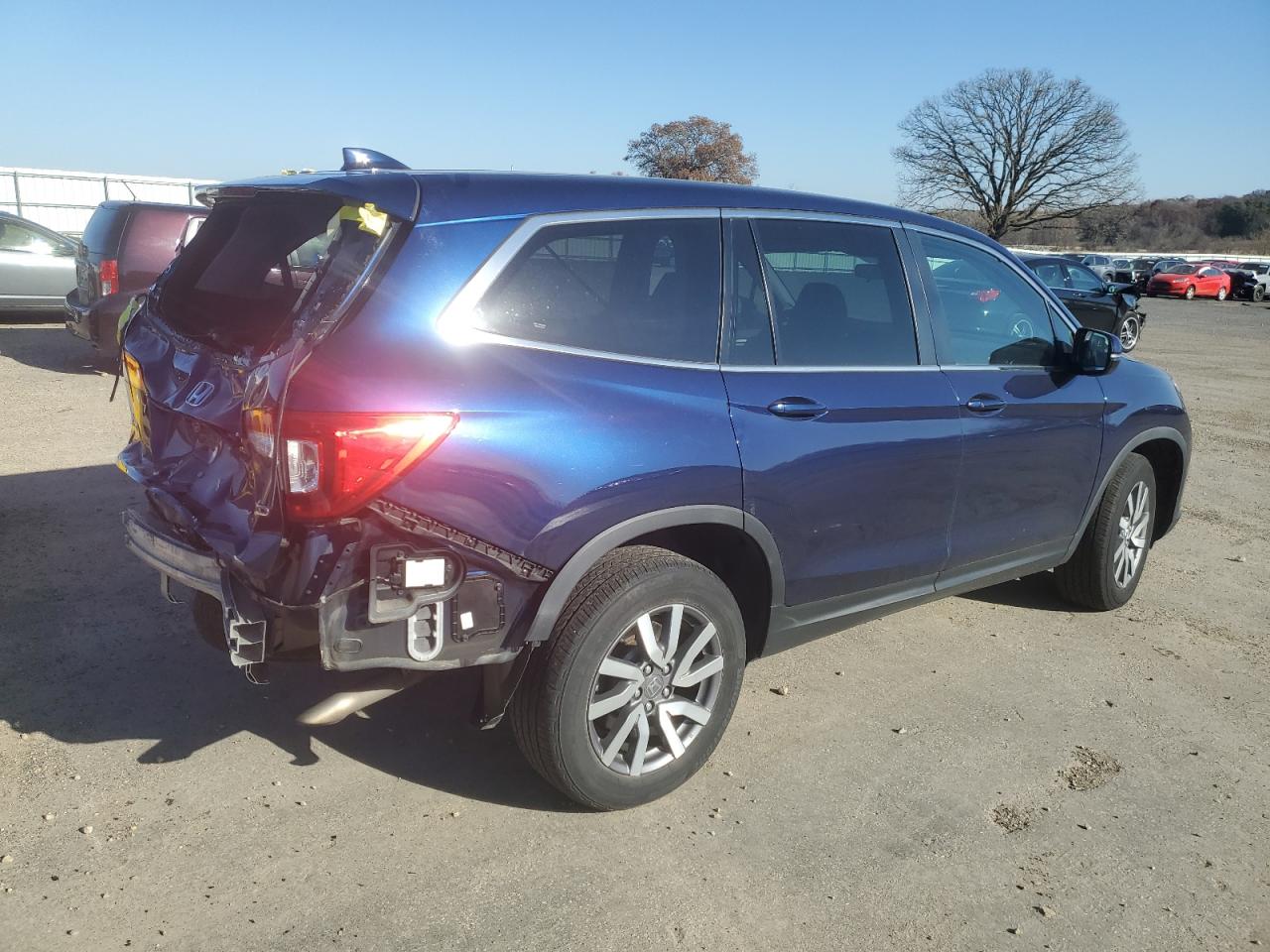 Изображение 3 2019 HONDA PILOT EX 2019 с VIN 5FNYF6H30KB090015