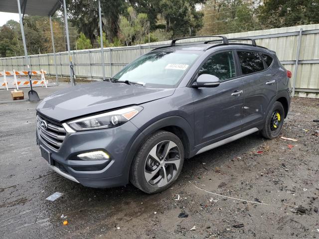 Image 1 of 2017 HYUNDAI TUCSON LIMITED 2017 with VIN KM8J3CA21HU371326