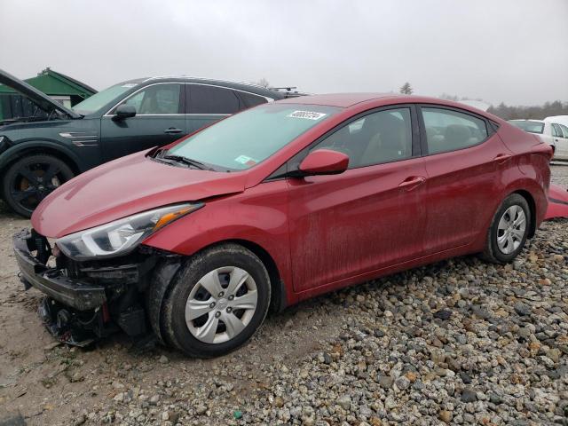 Image 1 of 2016 HYUNDAI ELANTRA SE 2016 with VIN 5NPDH4AE3GH794341