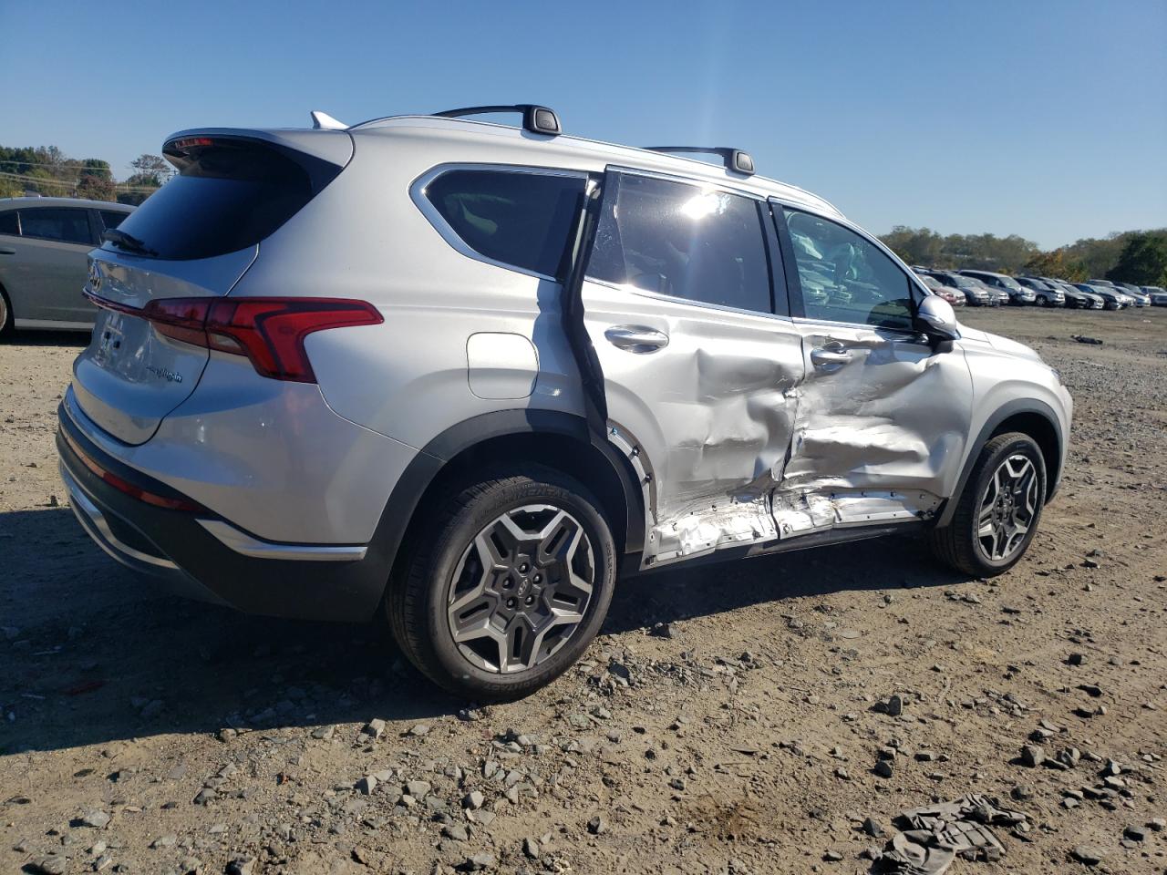 Image 3 of 2022 HYUNDAI SANTA FE SEL 2022 with VIN KM8S6DA2XNU024770