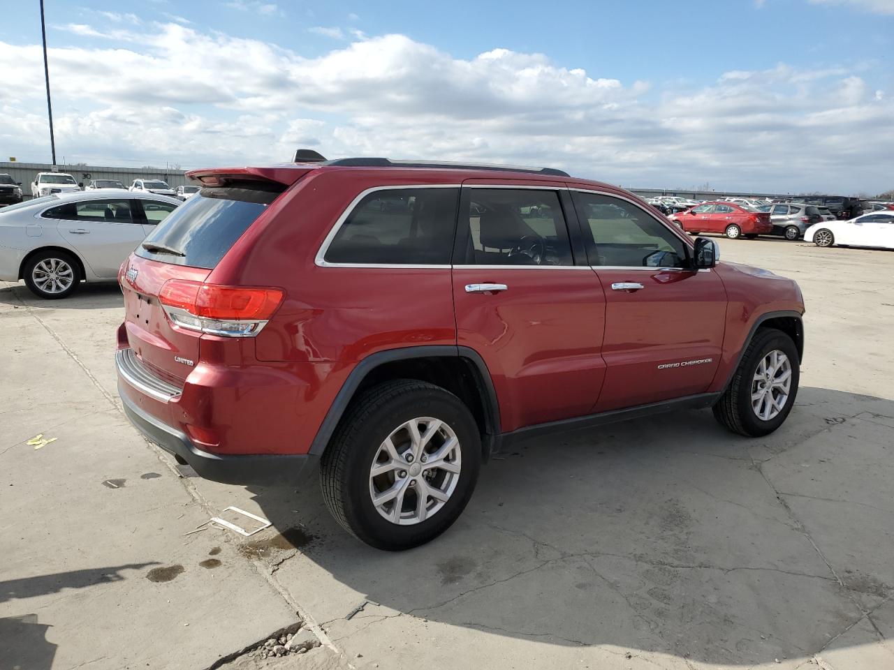 Image 3 of 2014 JEEP GRAND CHEROKEE LIMITED 2014 with VIN 1C4RJFBG7EC102158