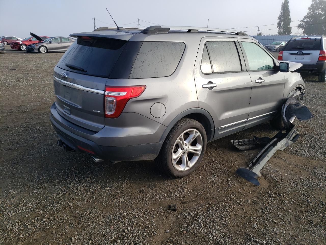 Obraz 3 z 2014 FORD EXPLORER LIMITED 2014 z VIN 1FM5K8F80EGB63561