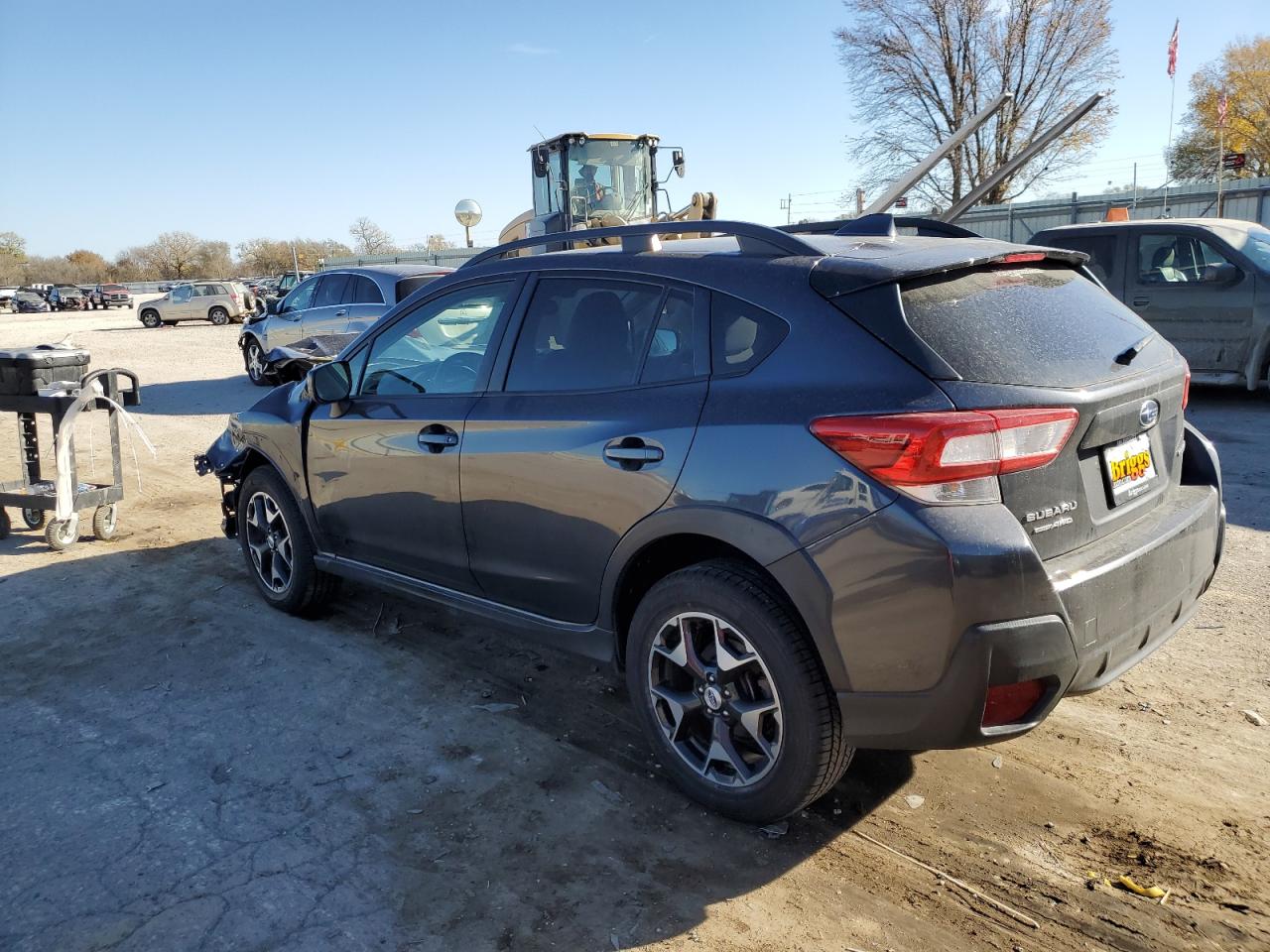 Image 2 of 2018 SUBARU CROSSTREK PREMIUM 2018 with VIN JF2GTADC2J8333255