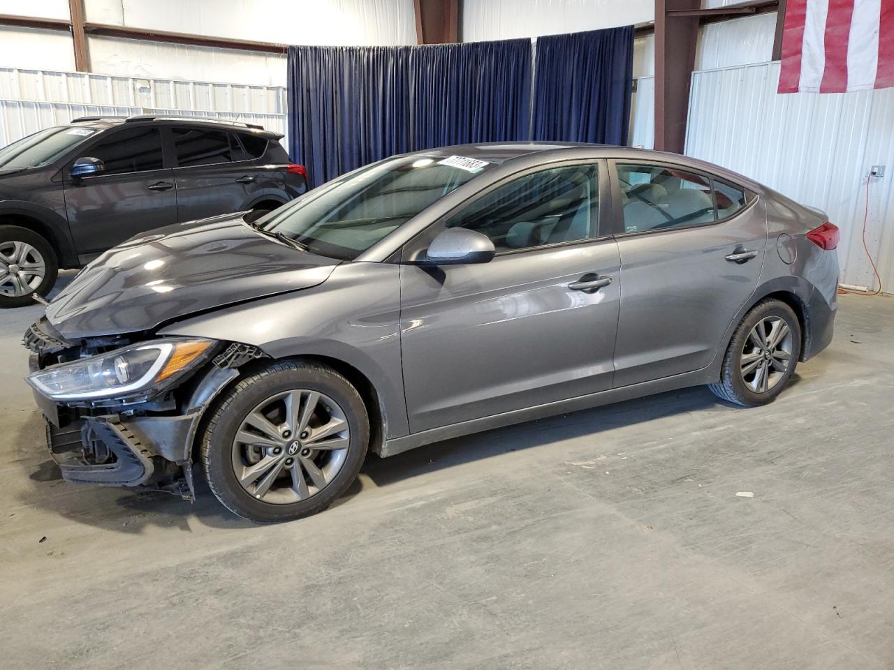 Image 1 of 2018 HYUNDAI ELANTRA SEL 2018 with VIN 5NPD84LF7JH340283