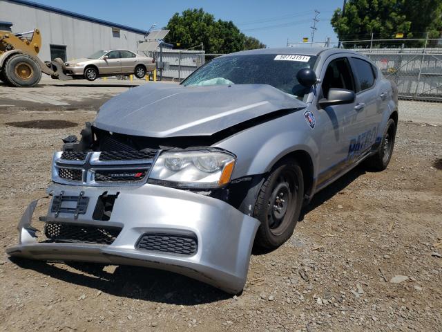 Image 2 of 2014 DODGE AVENGER SE 2014 with VIN 1C3CDZAB7EN129860