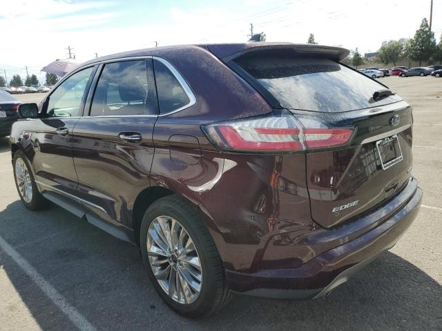 Image 2 of 2020 FORD EDGE TITANIUM 2020 with VIN 2FMPK3K95LBB28559