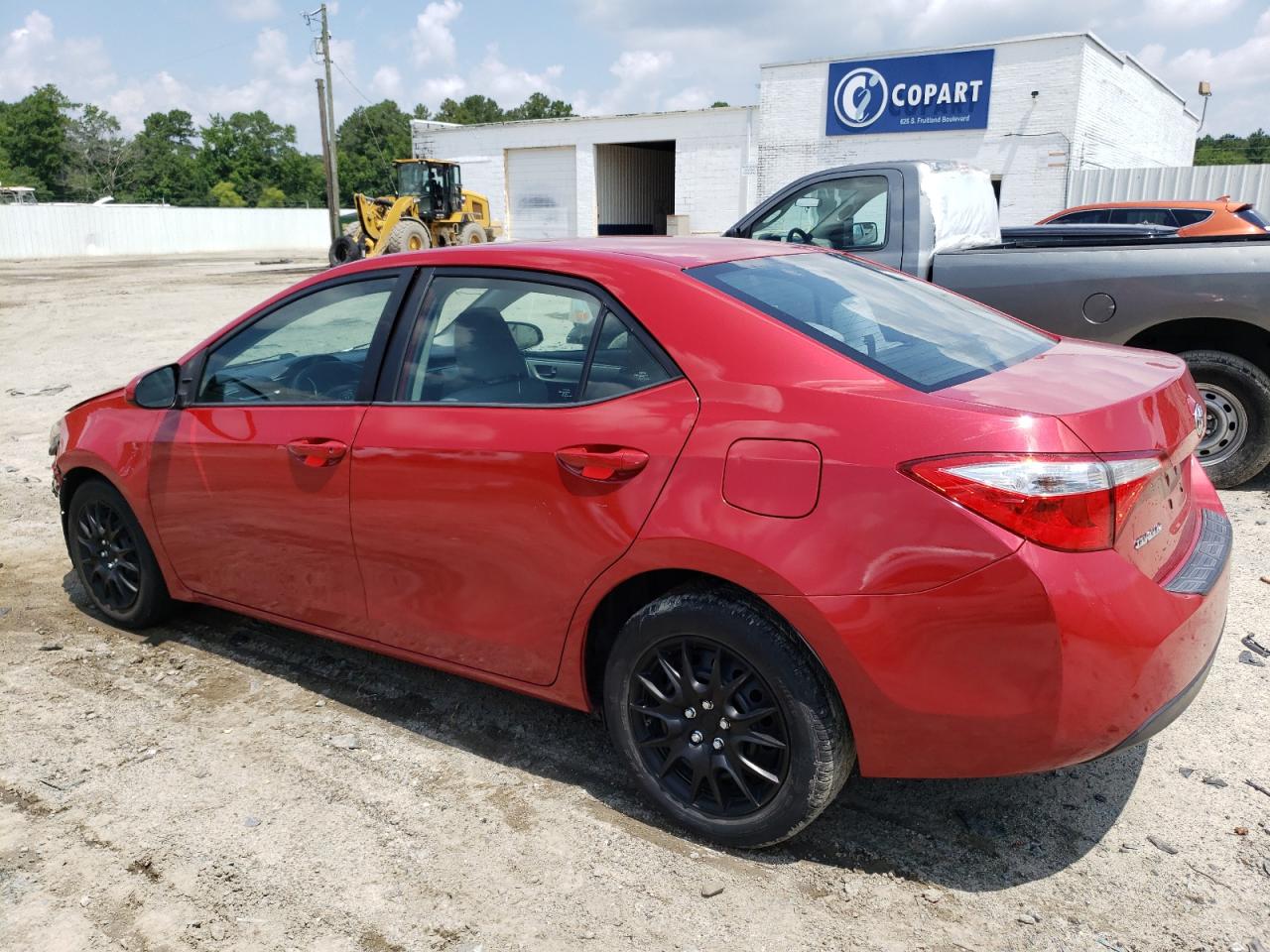 Image 2 of 2015 TOYOTA COROLLA L 2015 with VIN 2T1BURHE7FC321176