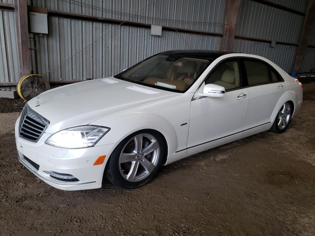 Image 1 of 2012 MERCEDES-BENZ S 550 4MATIC 2012 with VIN WDDNG9EB4CA472478