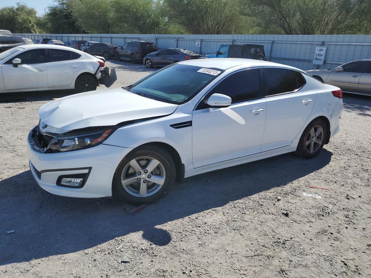 Image 1 of 2015 KIA OPTIMA LX 2015 with VIN 5XXGM4A75FG432757