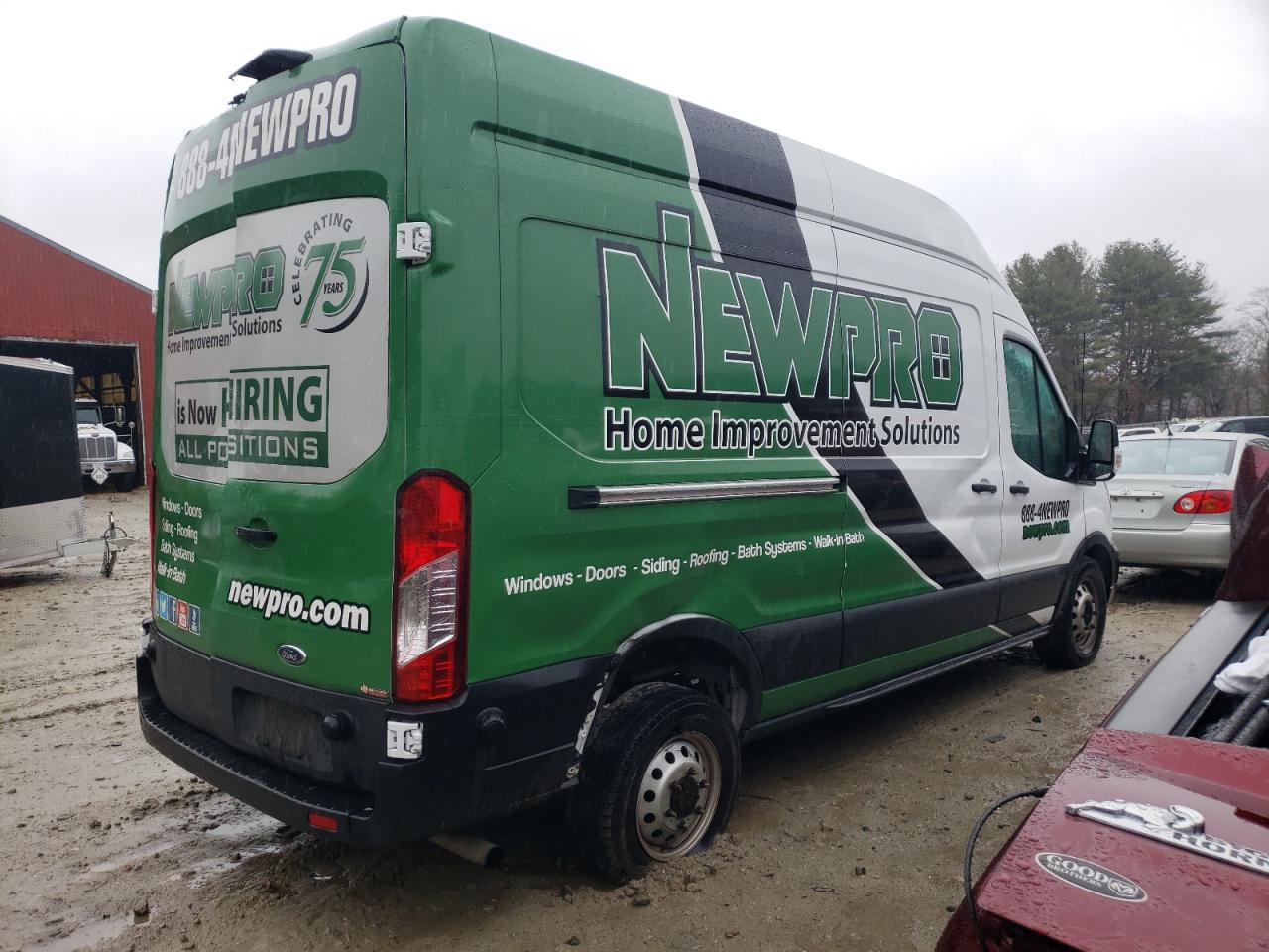 Image 3 of 2020 FORD TRANSIT T-250 2020 with VIN 1FTBR2X85LKB10248