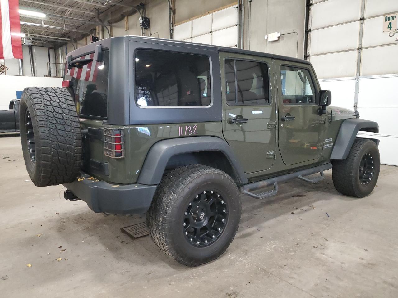 Image 3 of 2015 JEEP WRANGLER UNLIMITED SPORT 2015 with VIN 1C4BJWDG8FL771149