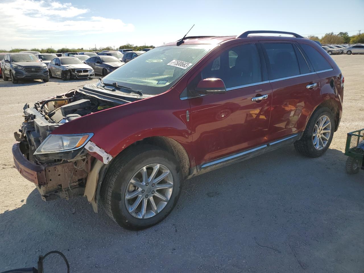 Image 1 of 2015 LINCOLN MKX  2015 with VIN 2LMDJ6JK2FBL24088