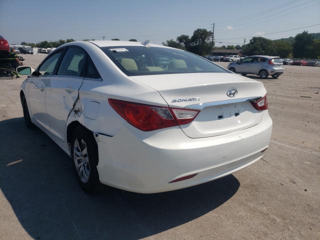Image 3 of 2013 HYUNDAI SONATA GLS 2013 with VIN 5NPEB4ACXDH528685