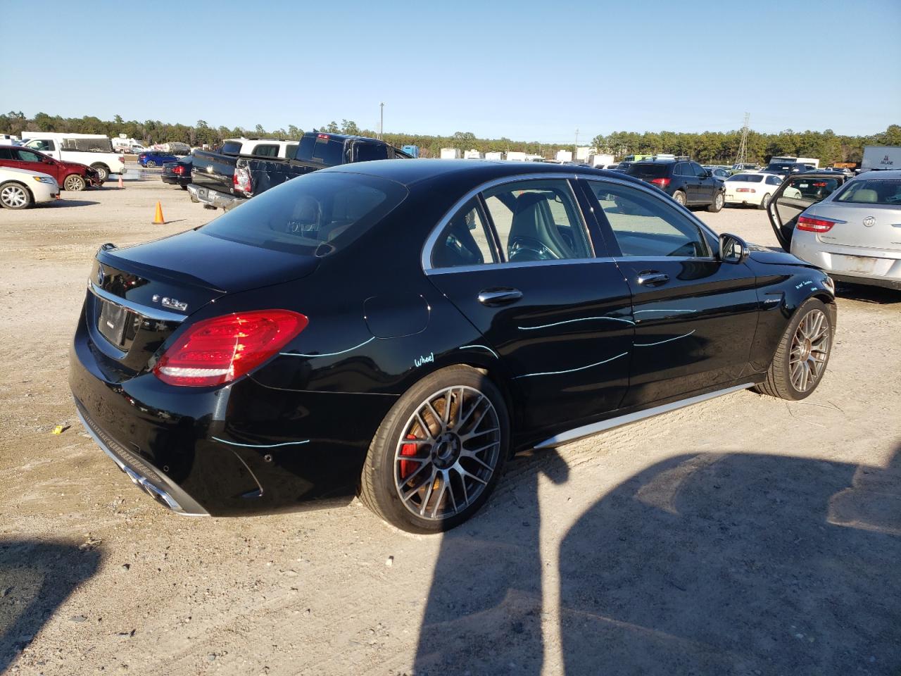 Image 3 of 2016 MERCEDES-BENZ C 63 AMG-S 2016 with VIN 55SWF8HB5GU129374