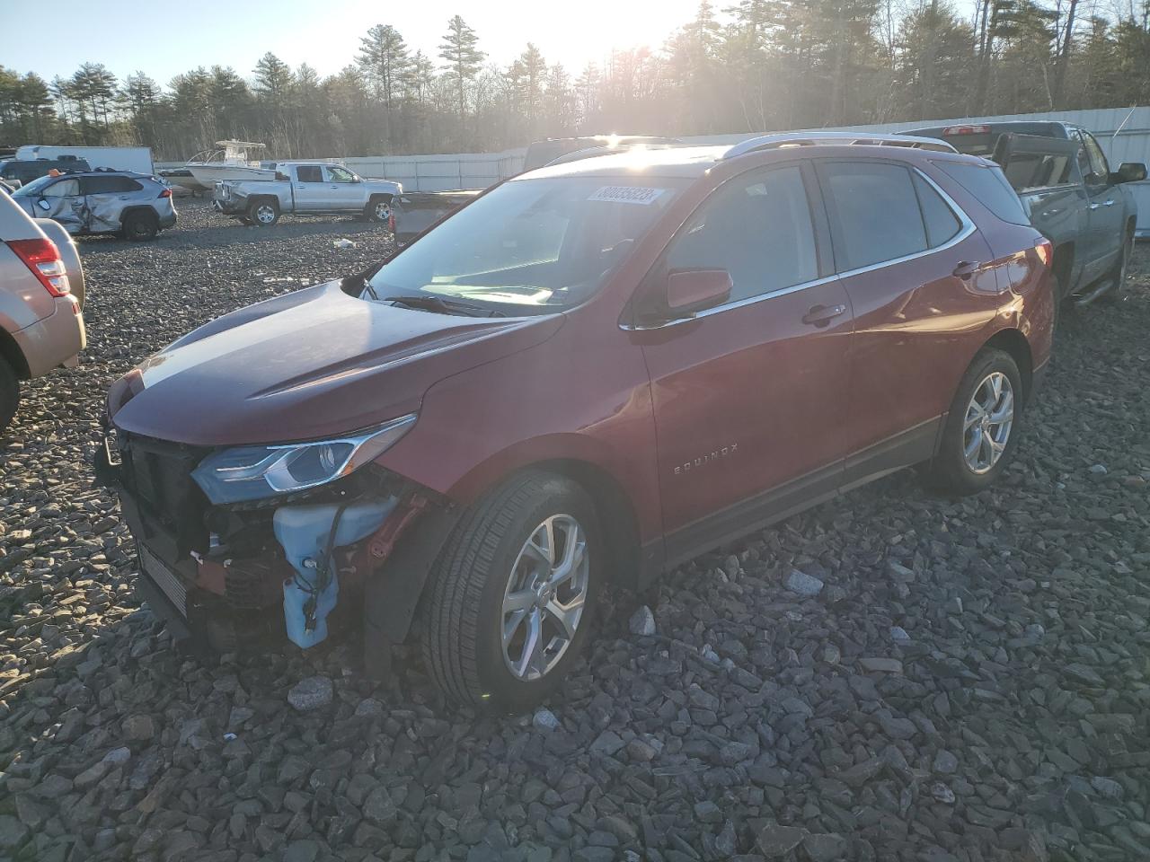 Image 1 of 2018 CHEVROLET EQUINOX LT 2018 with VIN 3GNAXTEX8JS557246