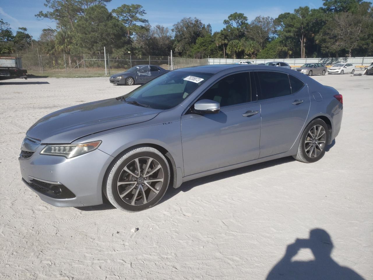 Image 1 of 2015 ACURA TLX ADVANCE 2015 with VIN 19UUB2F71FA019205
