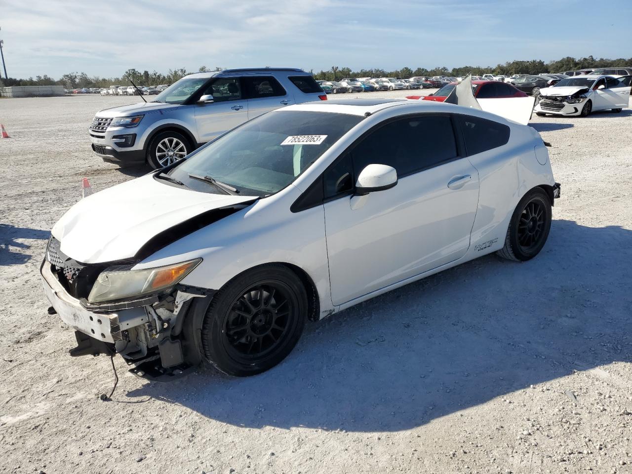 Obraz 1 z 2012 HONDA CIVIC SI 2012 z VIN 2HGFG4A53CH700720