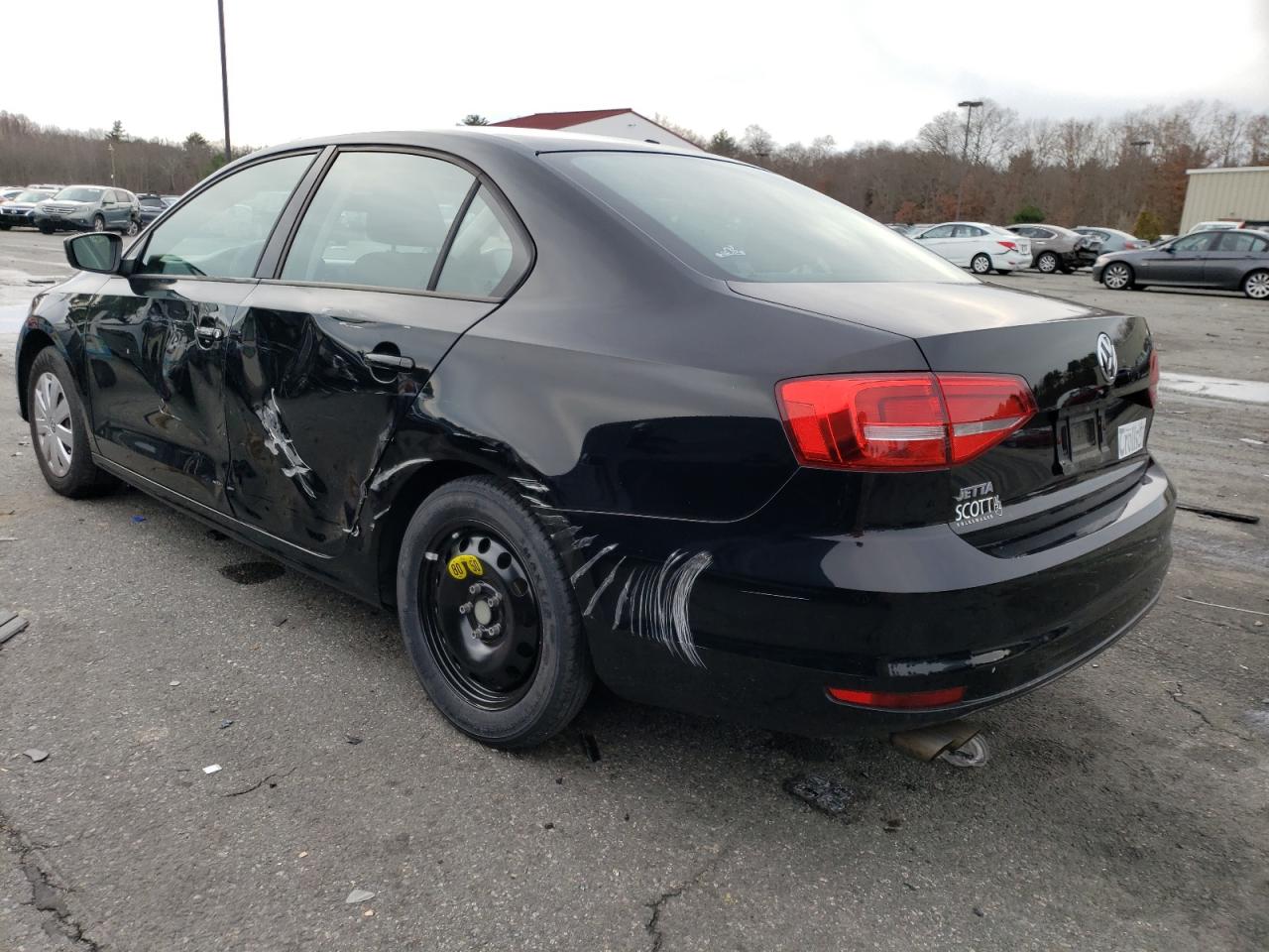 Image 2 of 2015 VOLKSWAGEN JETTA BASE 2015 with VIN 3VW1K7AJ1FM292002