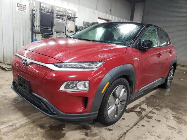 Image 1 of 2021 HYUNDAI KONA SEL 2021 with VIN KM8K23AG1MU133974
