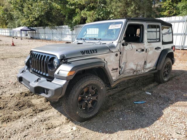 Image 1 of 2020 JEEP WRANGLER UNLIMITED SPORT 2020 with VIN 1C4HJXDN0LW188471