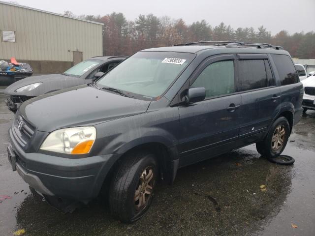 Image 1 of 2003 HONDA PILOT EXL 2003 with VIN 2HKYF18763H555082