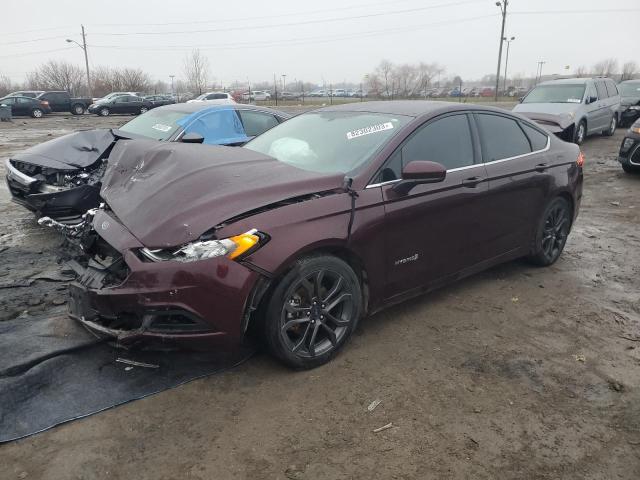 Image 1 of 2018 FORD FUSION SE HYBRID 2018 with VIN 3FA6P0LU3JR119687