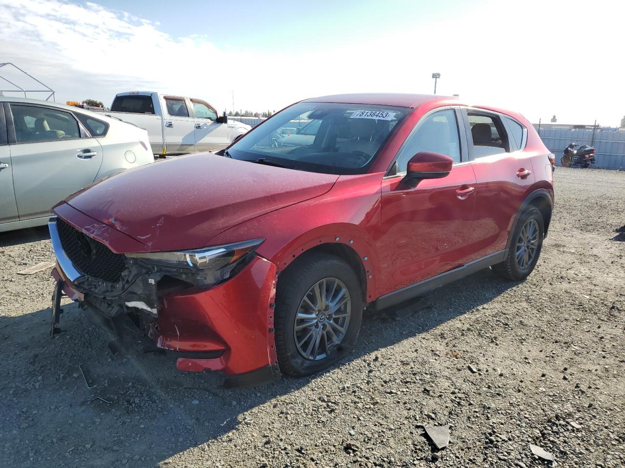 Image 1 of 2017 MAZDA CX-5 TOURING 2017 with VIN JM3KFBCL7H0118039