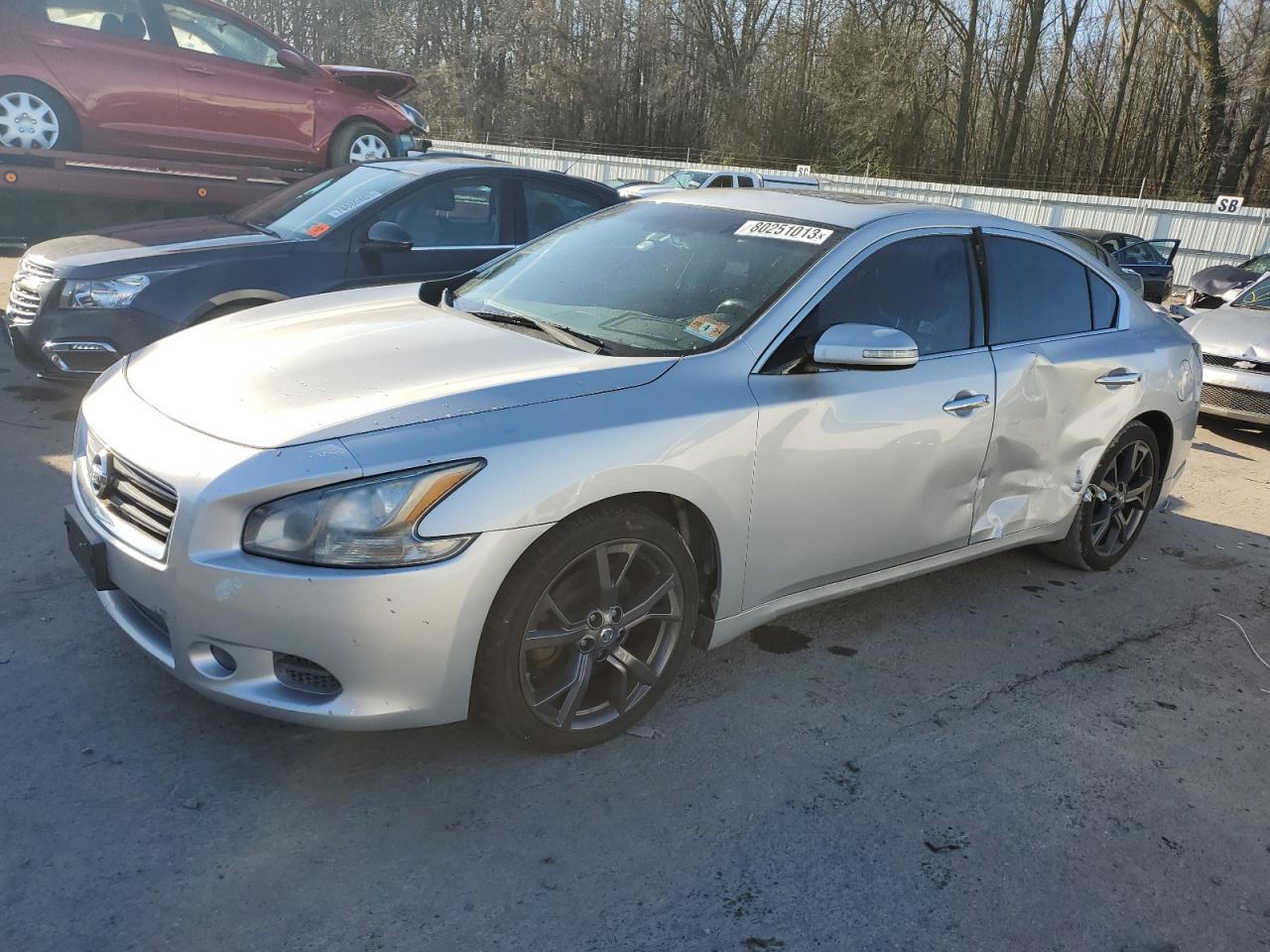 Image 1 of 2014 NISSAN MAXIMA S 2014 with VIN 1N4AA5APXEC908526