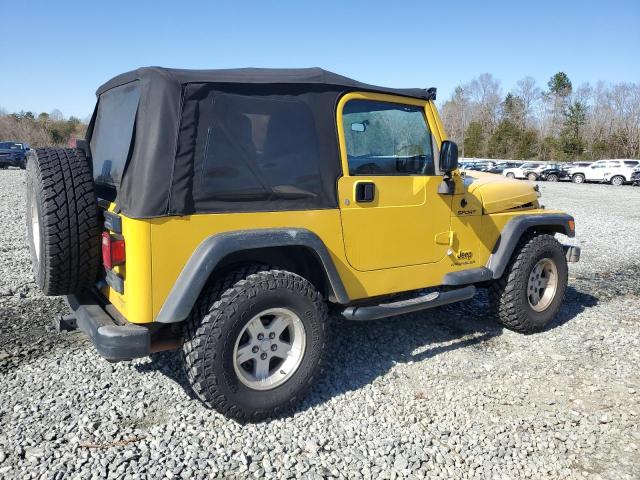 Obraz 3 z 2006 JEEP WRANGLER / TJ SPORT 2006 z VIN 1J4FA49S66P785217