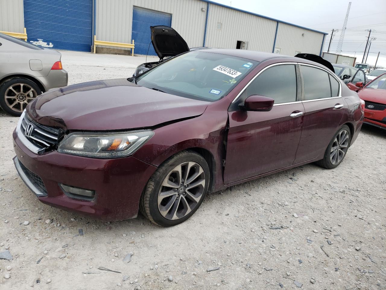 Изображение 1 2015 HONDA ACCORD SPORT 2015 с VIN 1HGCR2F55FA098514