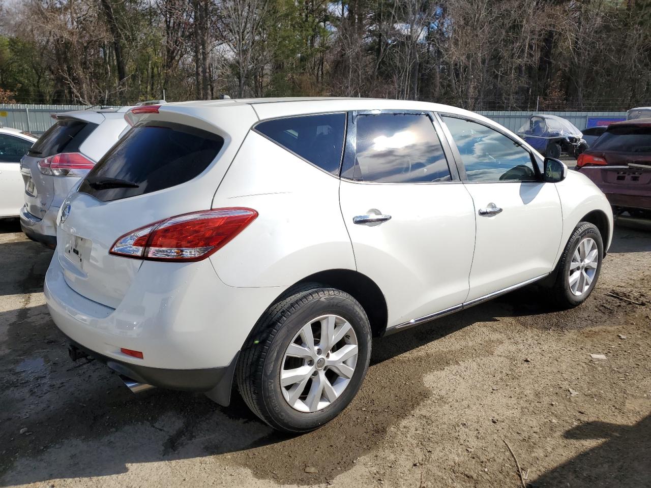 Изображение 3 2012 NISSAN MURANO S 2012 с VIN JN8AZ1MU8CW103458