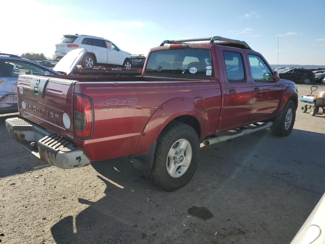 Image 3 of 2002 NISSAN FRONTIER CREW CAB XE 2002 with VIN 1N6ED29Y72C333325