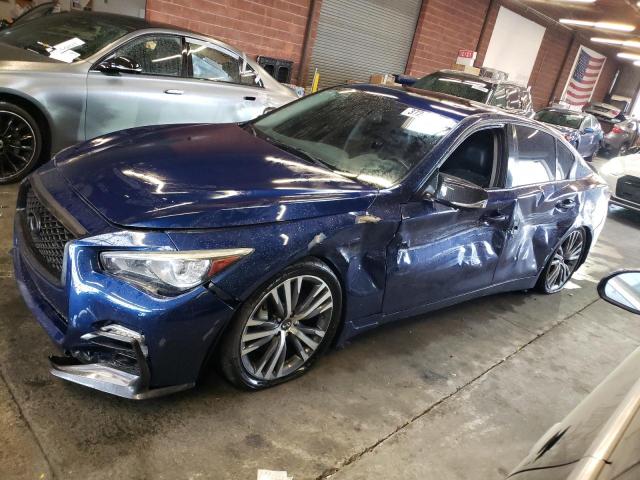 Image 1 of 2018 INFINITI Q50 LUXE 2018 with VIN JN1EV7AP6JM356591