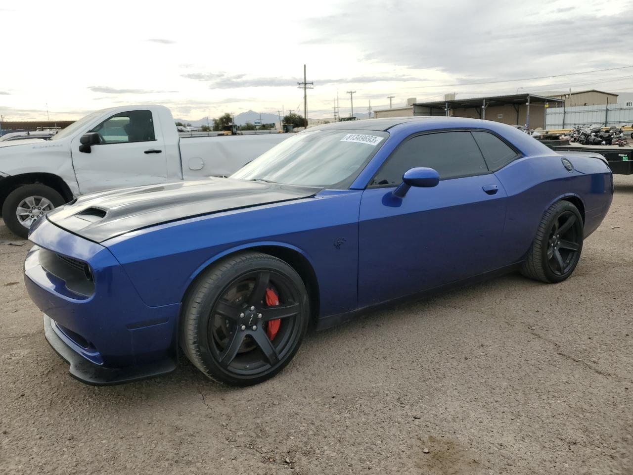 Image 1 of 2021 DODGE CHALLENGER SRT HELLCAT REDEYE 2021 with VIN 2C3CDZL95MH538277