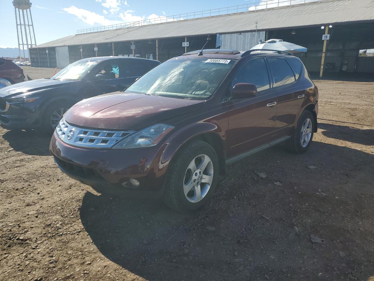 Image 1 of 2005 NISSAN MURANO SL 2005 with VIN JN8AZ08T65W325253