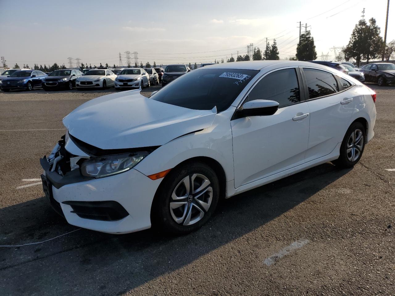 Obraz 1 z 2016 HONDA CIVIC LX 2016 z VIN 19XFC2F57GE225100